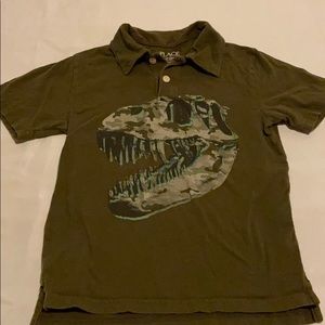 Boys Children’s Place T- Rex Graphic Tee Shirt
